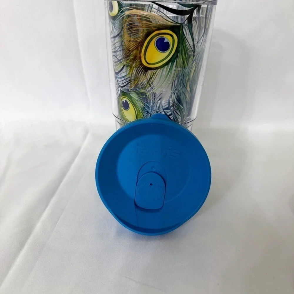 Tervis Peacock Colorful Tumbler 24 oz w. Lid-‎ Hot/Cold